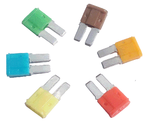 MICRO2型插片保險絲，迷你長腳插片保險絲，257插片保險絲  CE ROHS